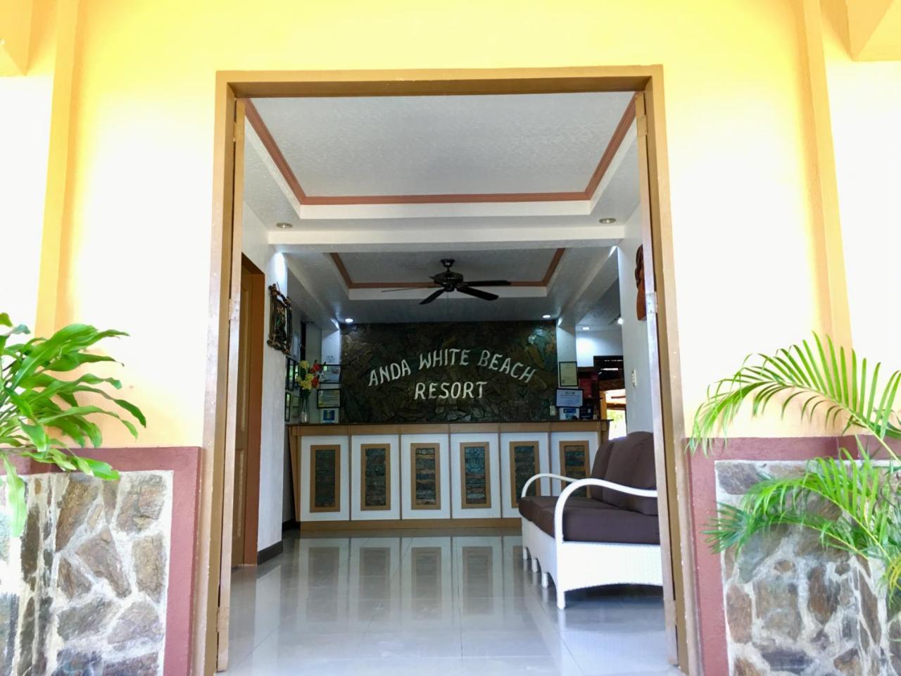 Anda White Beach Resort Bagian luar foto